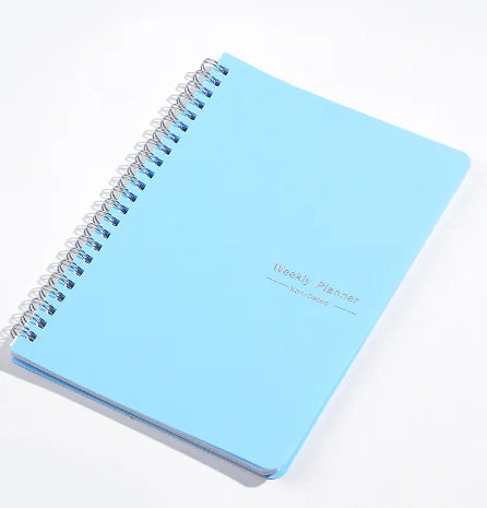 A5 Coil Notebook for Goal and Habit Planning