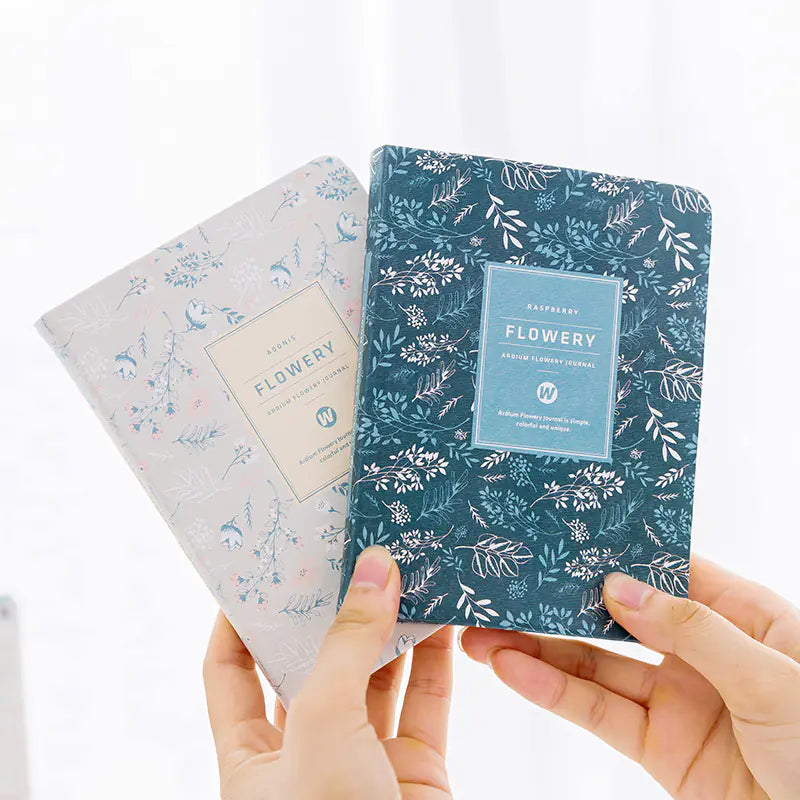 Flowery Pocket Journal