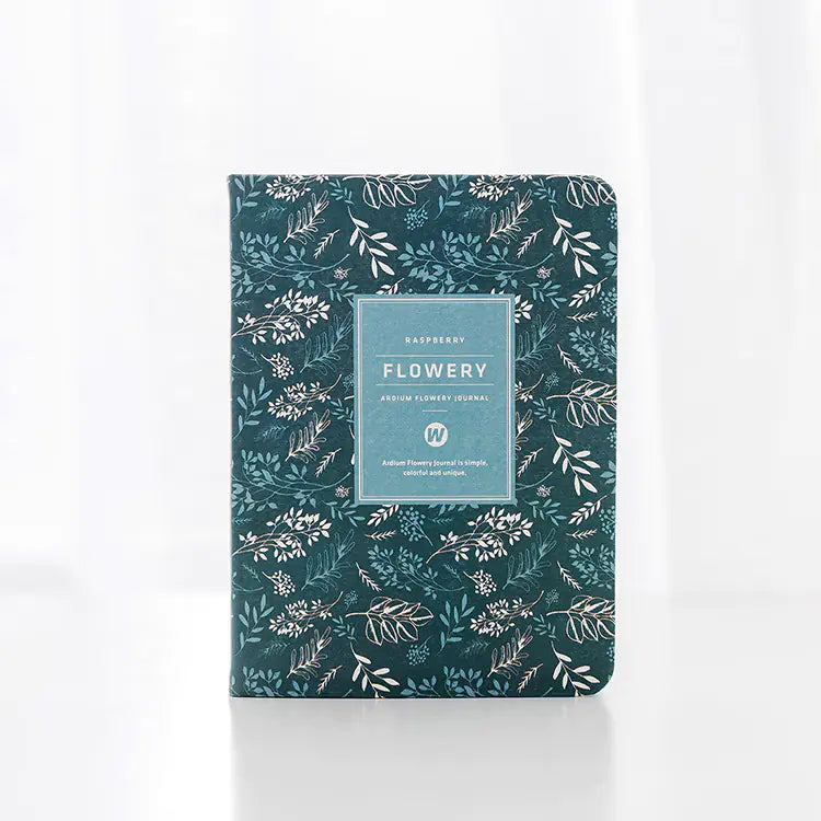 Flowery Pocket Journal