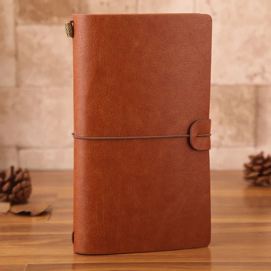 Leather Travel Journal Notebook