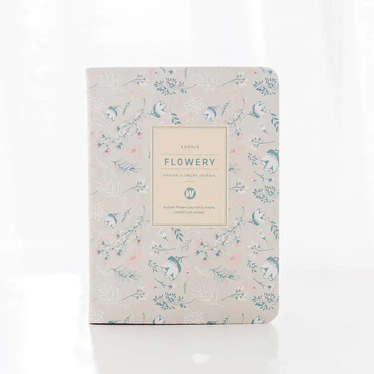Flowery Pocket Journal