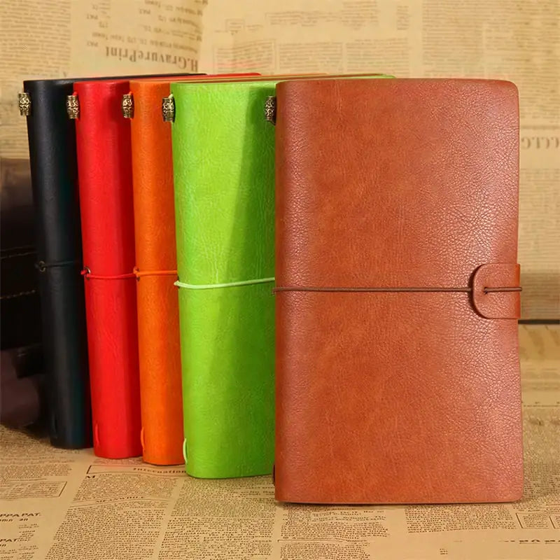 Leather Travel Journal Notebook