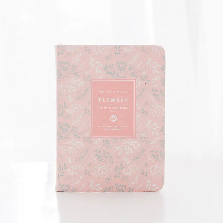 Flowery Pocket Journal